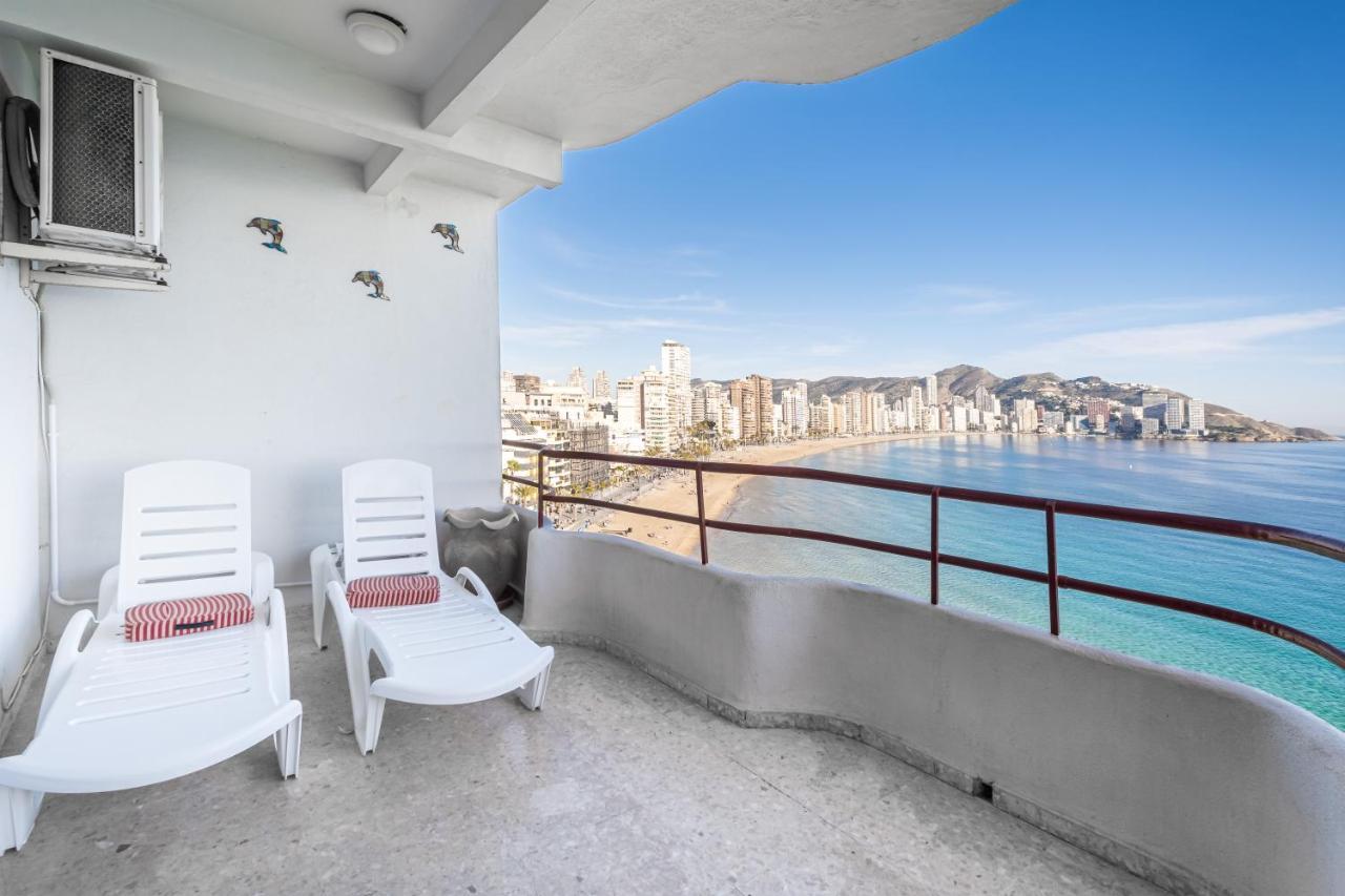 Ferienwohnung Lux Center 5-D Benidorm Exterior foto
