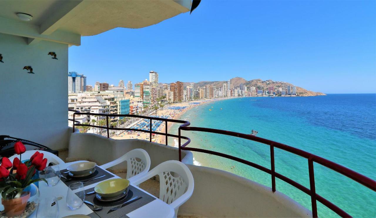 Ferienwohnung Lux Center 5-D Benidorm Exterior foto